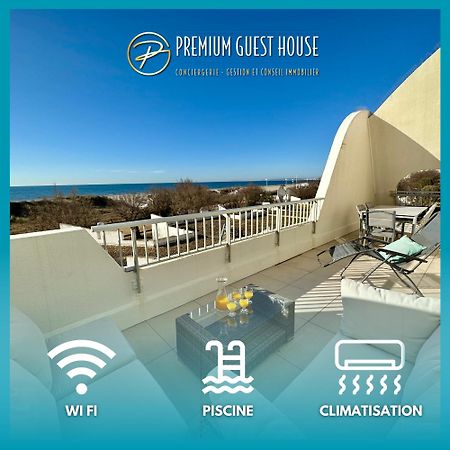 Pgh N5-25M De La Plage, Vue Mer, Piscine, Parking La Grande-Motte Exterior foto